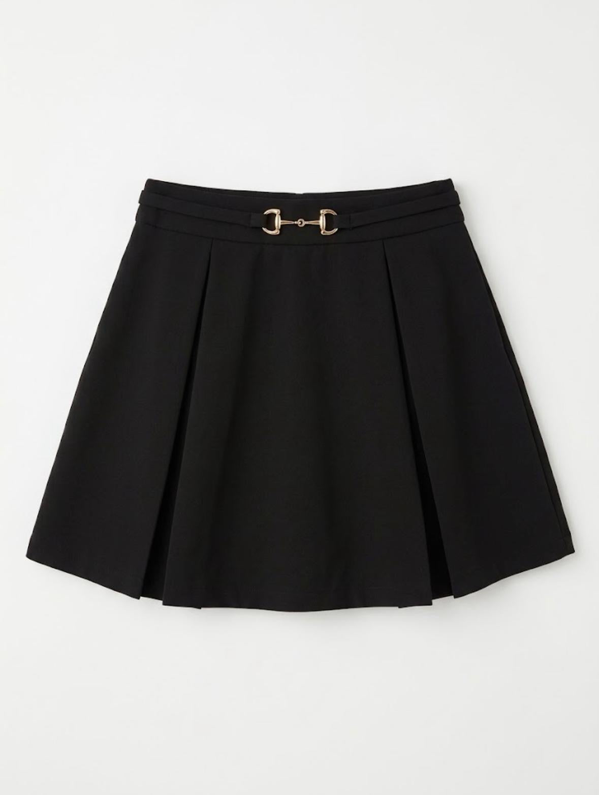 ALICE PI - Panta gonna con cinturino -invernale