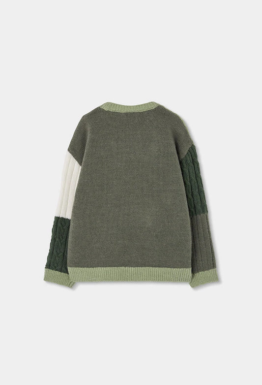 BOBOLI - maglione verde - invernale