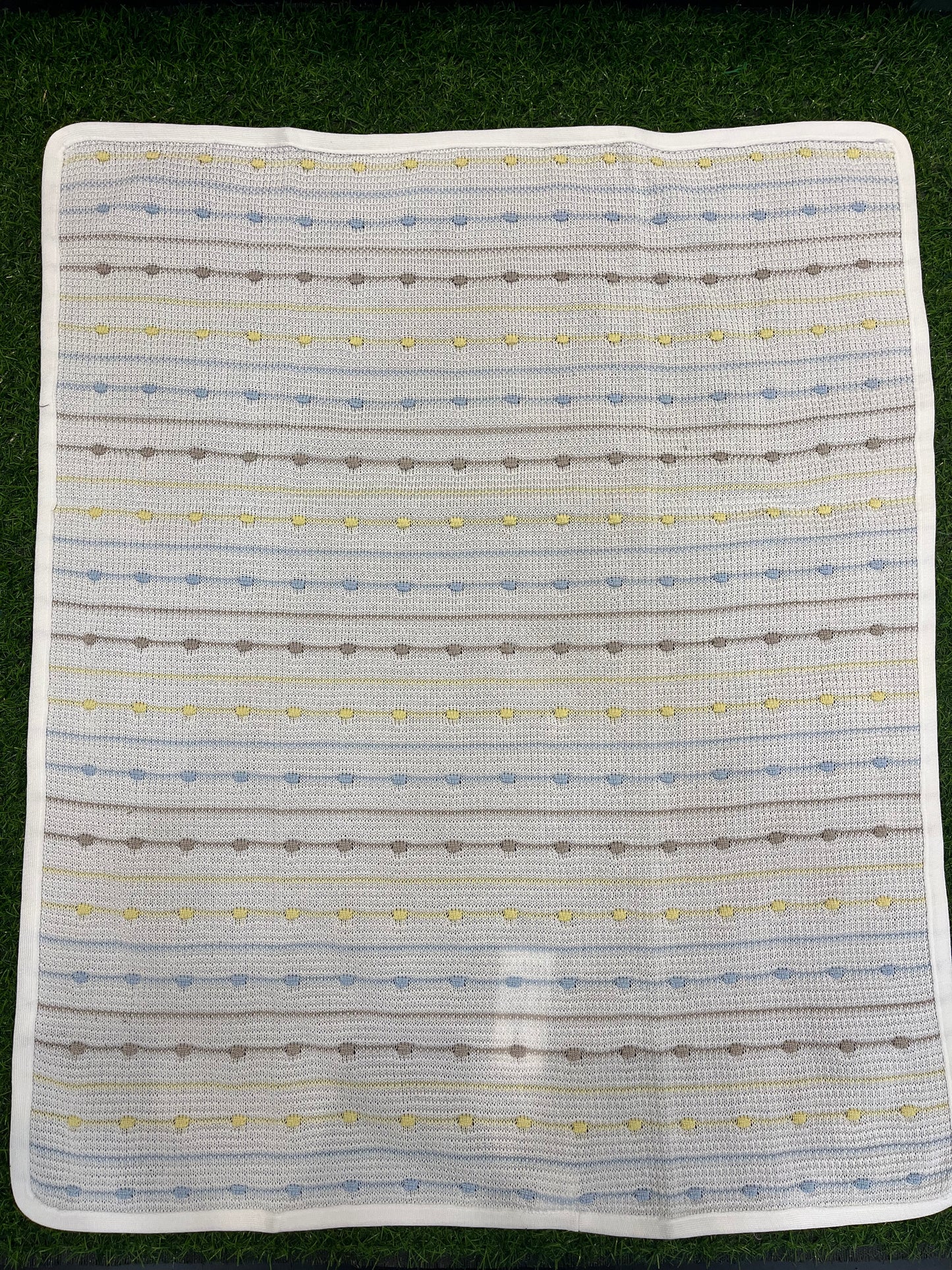 MARLU’ - coperta in filo di cotone corredino p/e - BOY