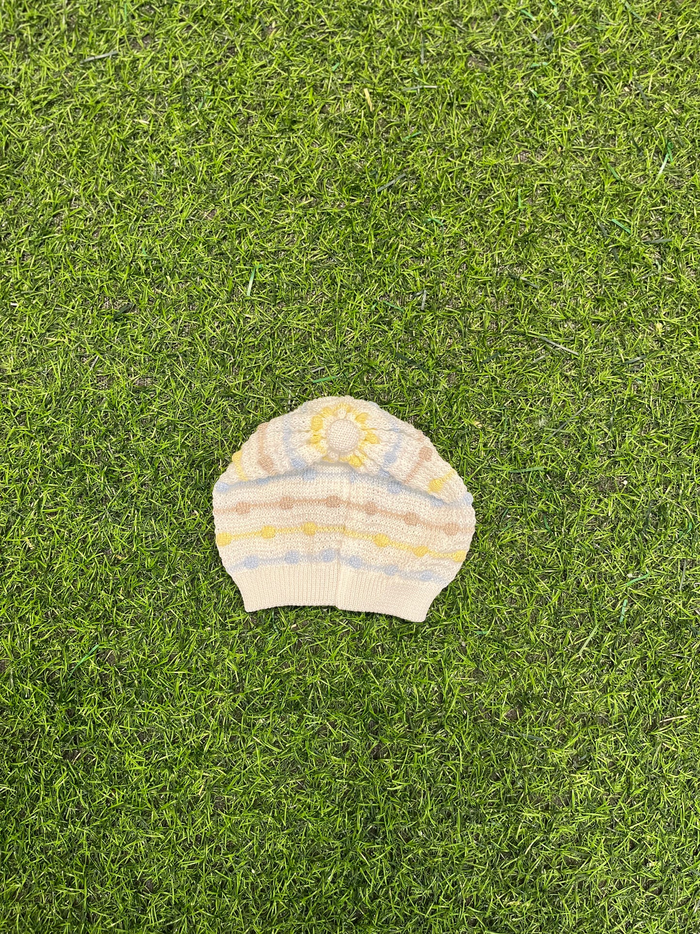 MARLU’ - cappellino in filo di cotone corredino p/e - BOY