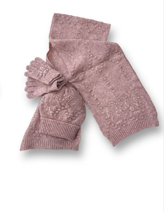 ABELELULA - set cappello sciarpa e guanti accessori inv - GIRL