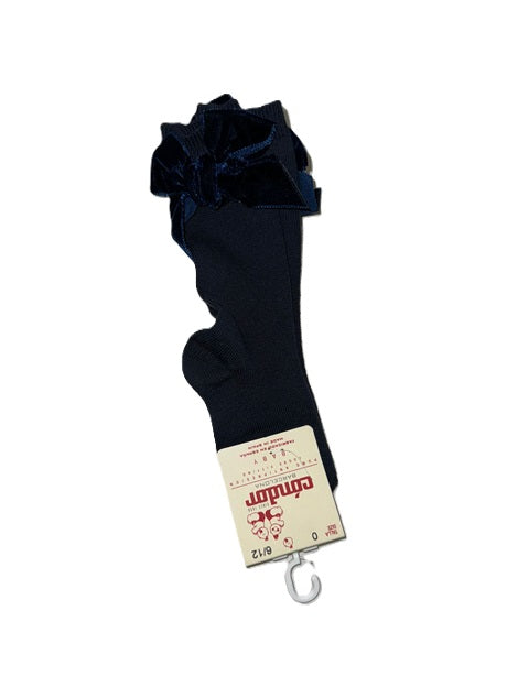 CONDOR - calzettone con fiocco in velluto accessori