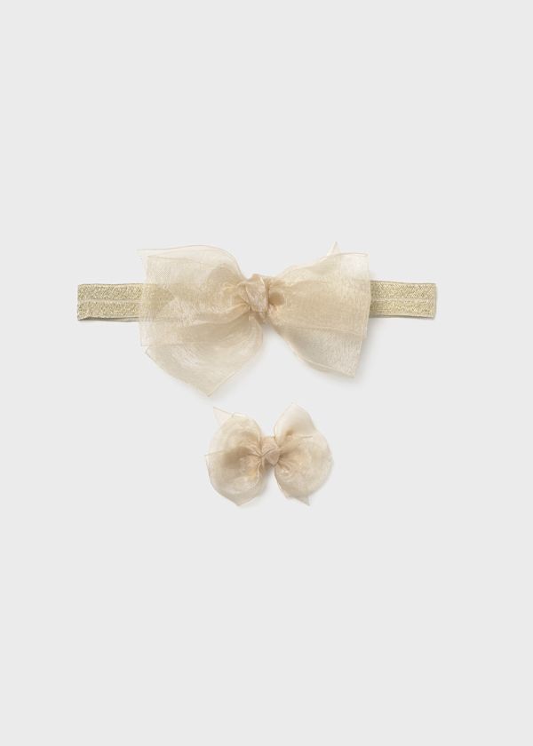 MAYORAL - fascia + fermaglio fiocco accessori - GIRL