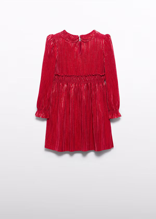 ABEL & LULA - vestito plissettato abbigliamento invernale 25/26 j - GIRL