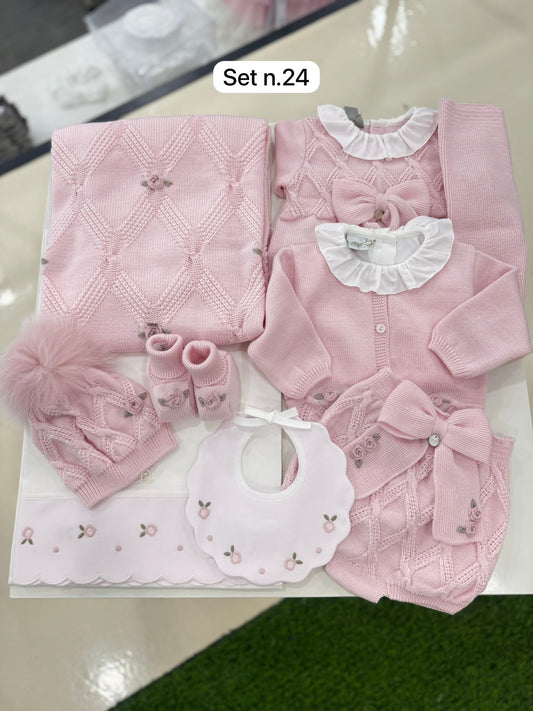 MARLU' - completo 2 pz 100% lana (set. 24) corredino invernale 25/26 - GIRL