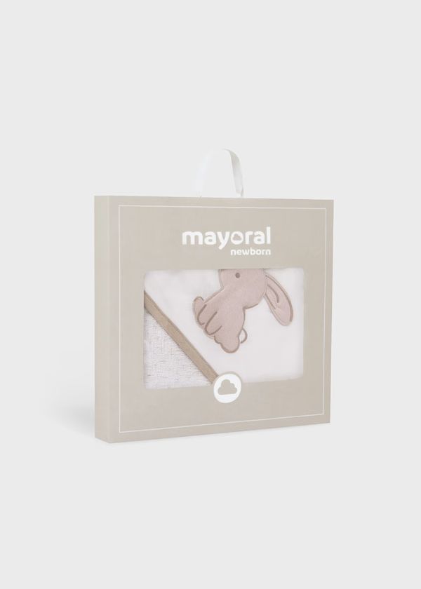MAYORAL - telo bagnetto coniglietto accessori corredino - UNISEX