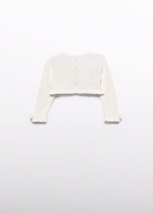 ABEL & LULA - cardigan tricot traforato abbigliamento est 25 b - GIRL