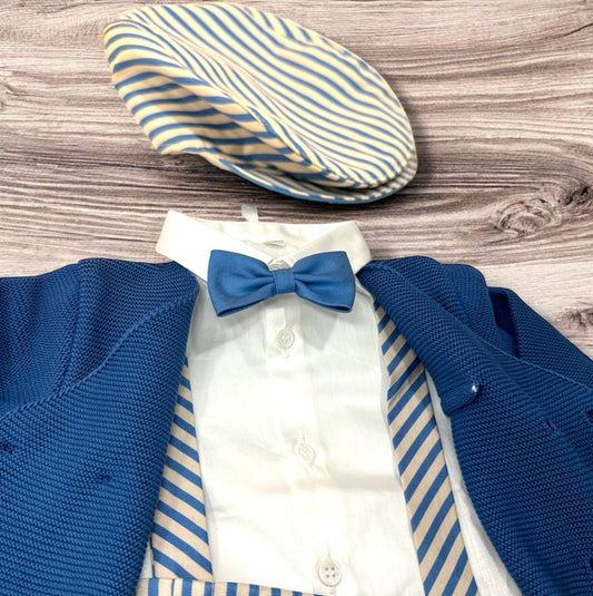 MARLU' - completo 4 pz + coppola cerimonia abbigliamento est 25 - BOY