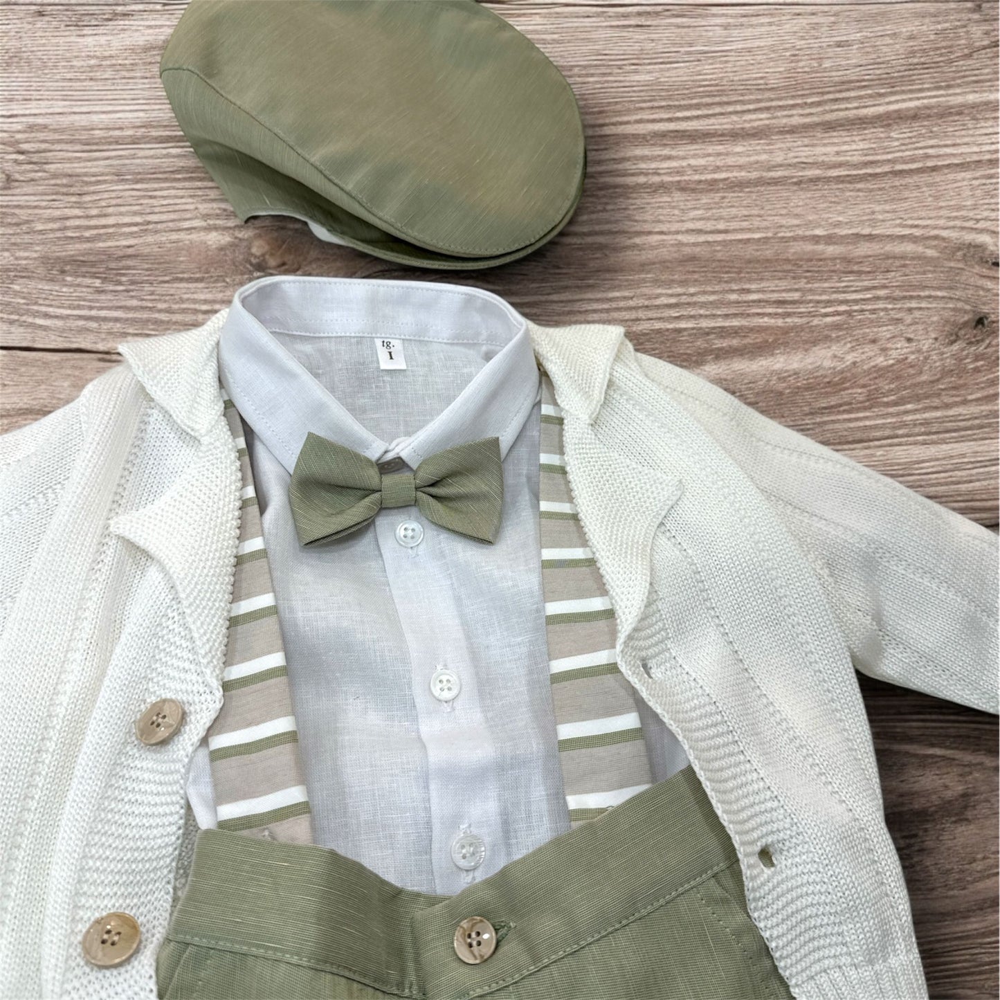 MARLU' - completo 4 pz + coppola cerimonia abbigliamento est 25 - BOY