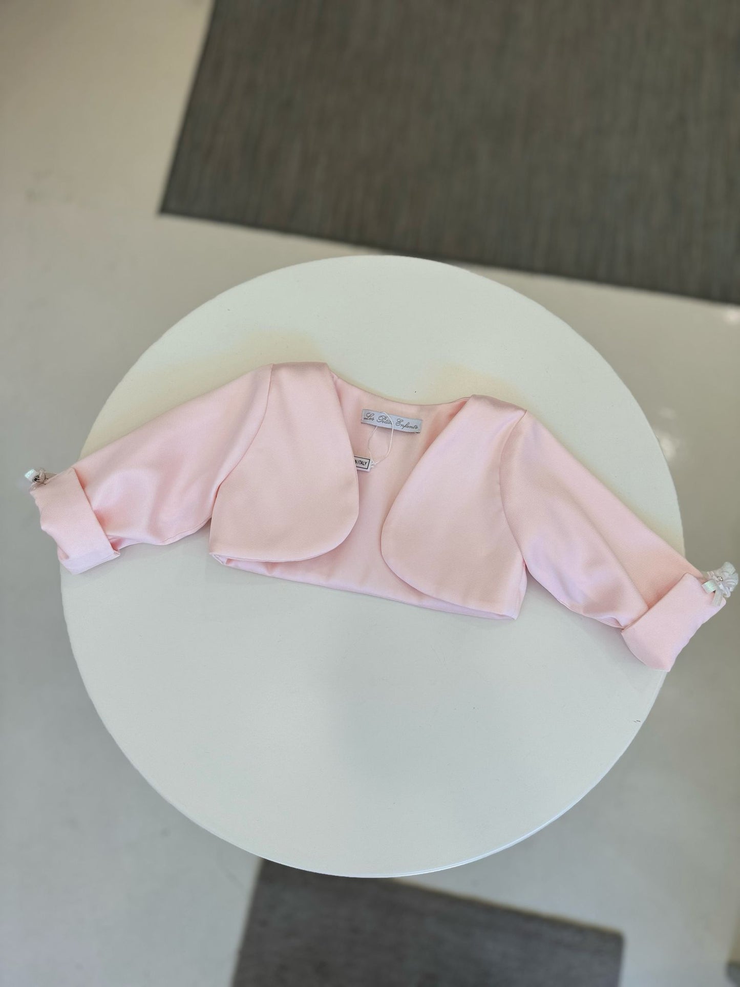 LES PETITES ENFANTES - bolerino cerimonia rosa cerimonia est 25 b - GIRL