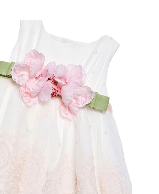 ABEL & LULA - abito tulle ricamo cerimonia est 25 b - GIRL