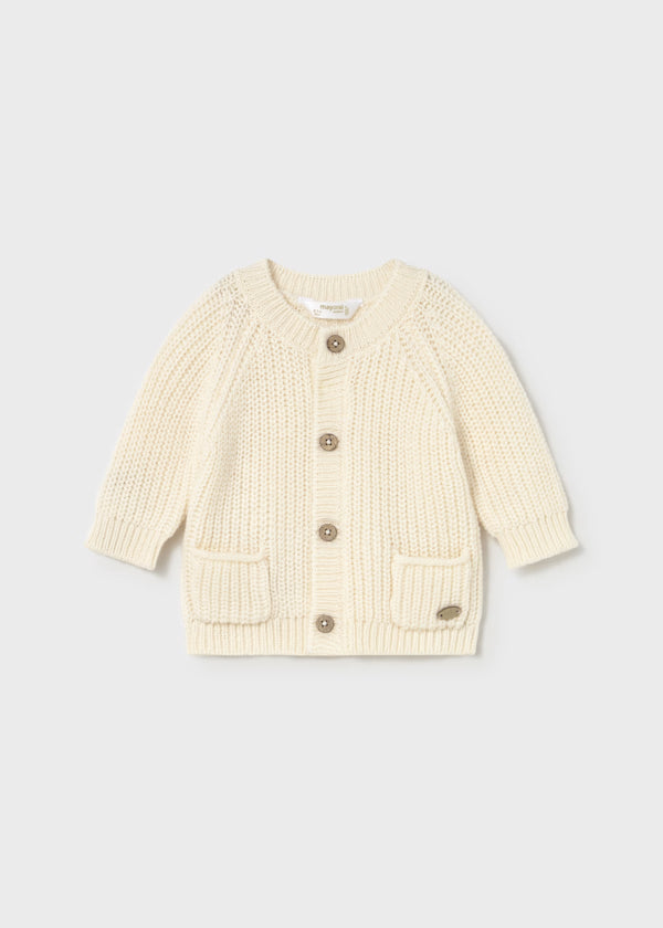 MAYORAL - cardigan in maglia panna abbigliamento invernale 25/26 b - UNISEX