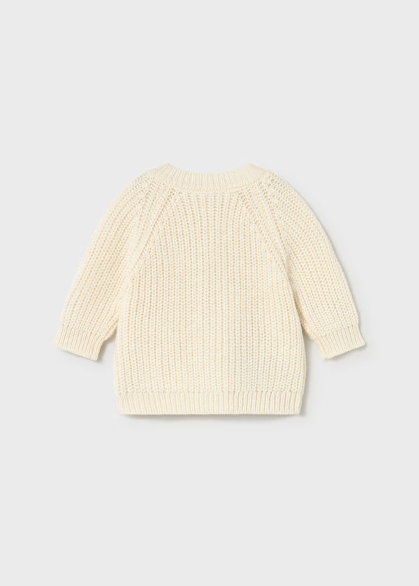 MAYORAL - cardigan in maglia panna abbigliamento invernale 25/26 b - UNISEX
