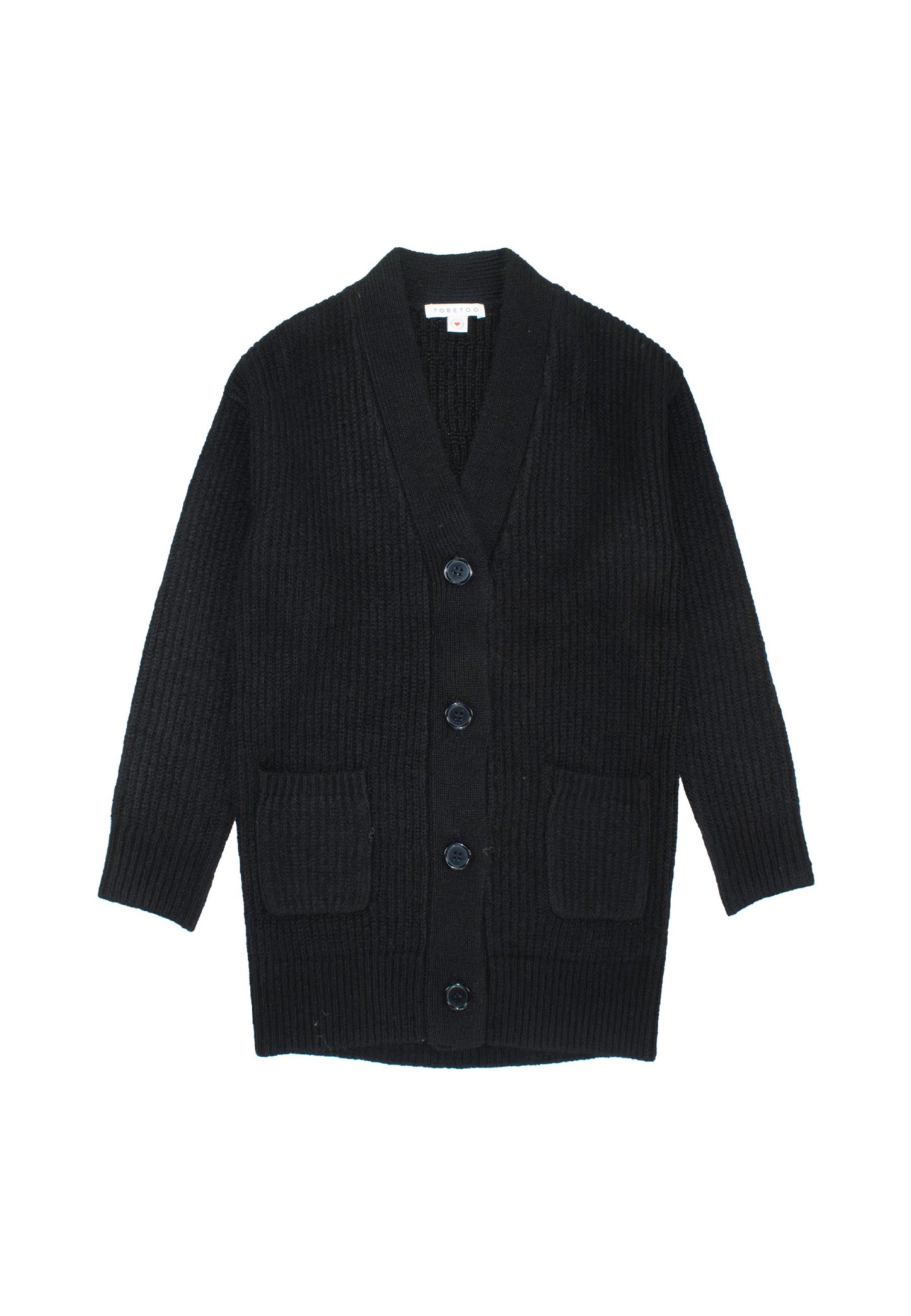 TO BE TOO - cardigan in maglia lungo abbigliamento invernale 25/26 j - GIRL