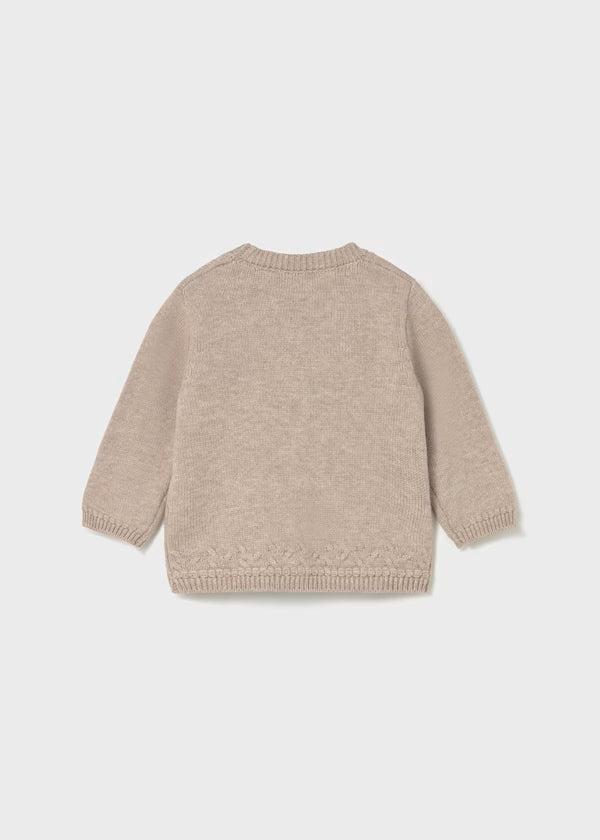 MAYORAL - cardigan neonato beige abbigliamento invernale 25/26 b - BOY
