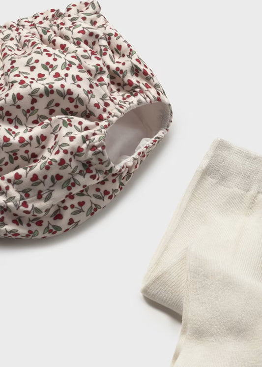 MAYORAL - completo culottina con collant rosso abbigliamento invernale 25/26 b - GIRL