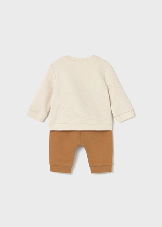 MAYORAL - completo 2 pz beige abbigliamento invernale 25/26 b - UNISEX