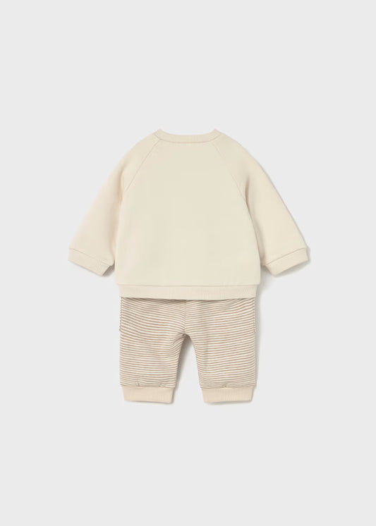 MAYORAL - tuta 2 pz beige abbigliamento invernale 25/26 b - BOY