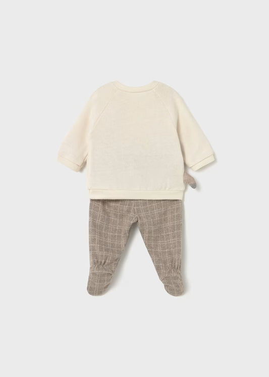 MAYORAL - Completo ghettina e maglione neonato corredino invernale 25/26 - BOY