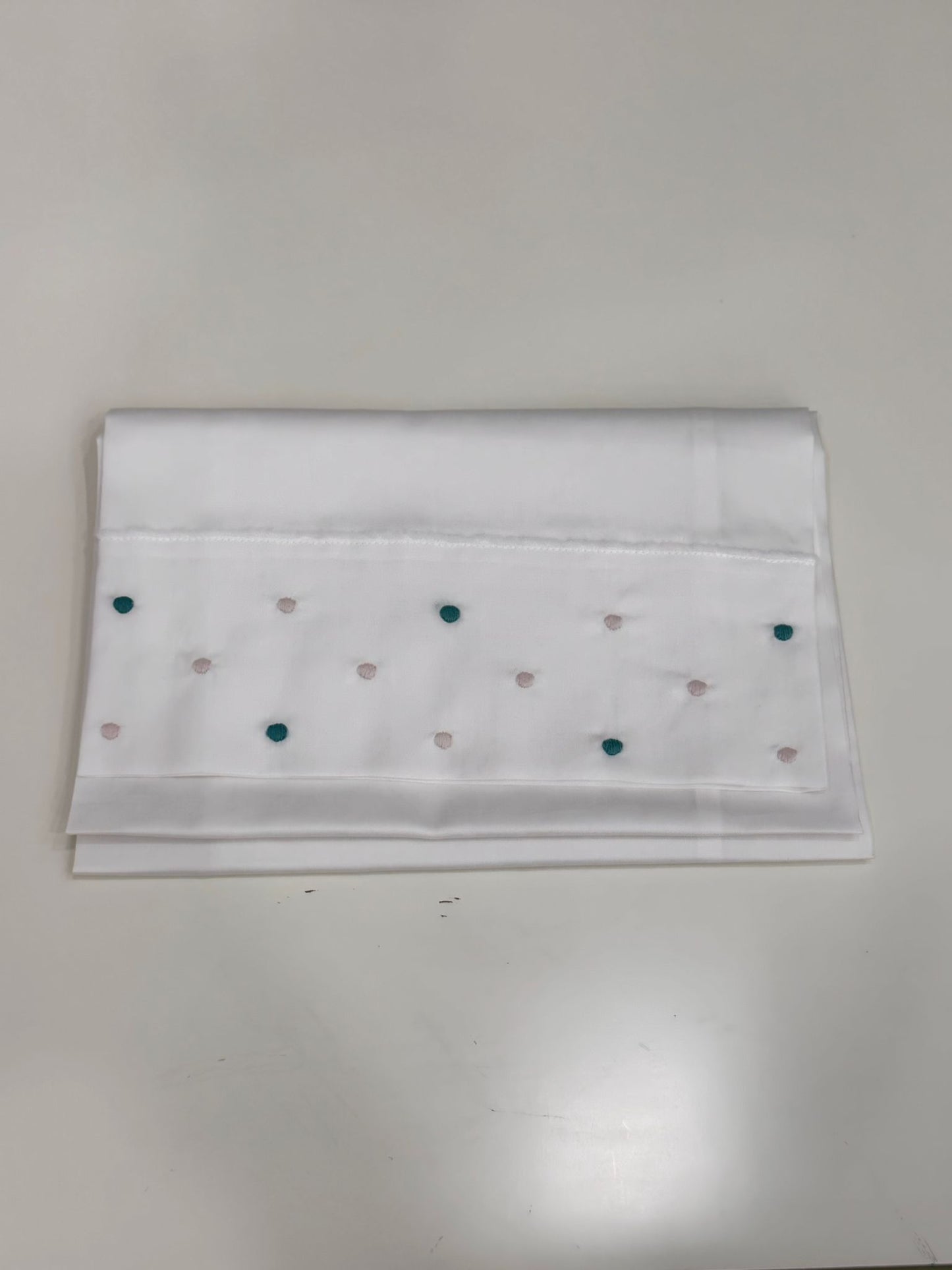 MARLU' - set lenzuola (set n. 23 verde salvia) corredino invernale 25/26 - UNISEX