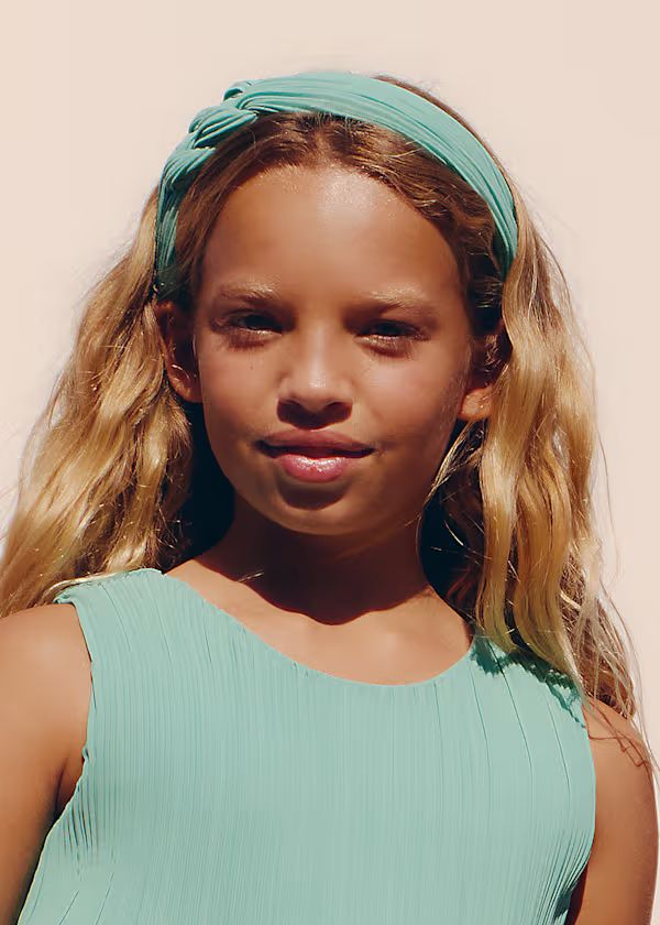 ABEL & LULA - cerchietto chiffon plissettato accessori - GIRL