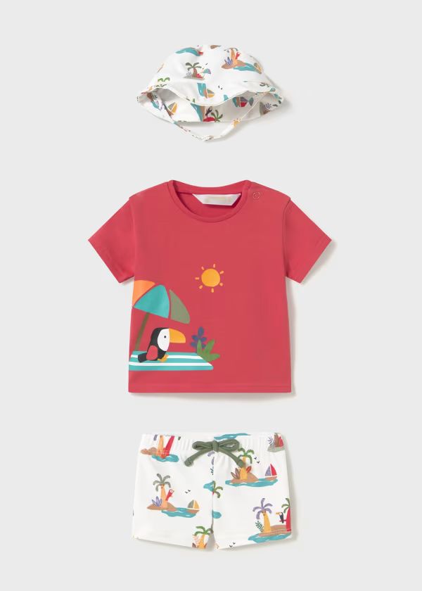MAYORAL - completo mare 3 pz protezione solare summer - BOY