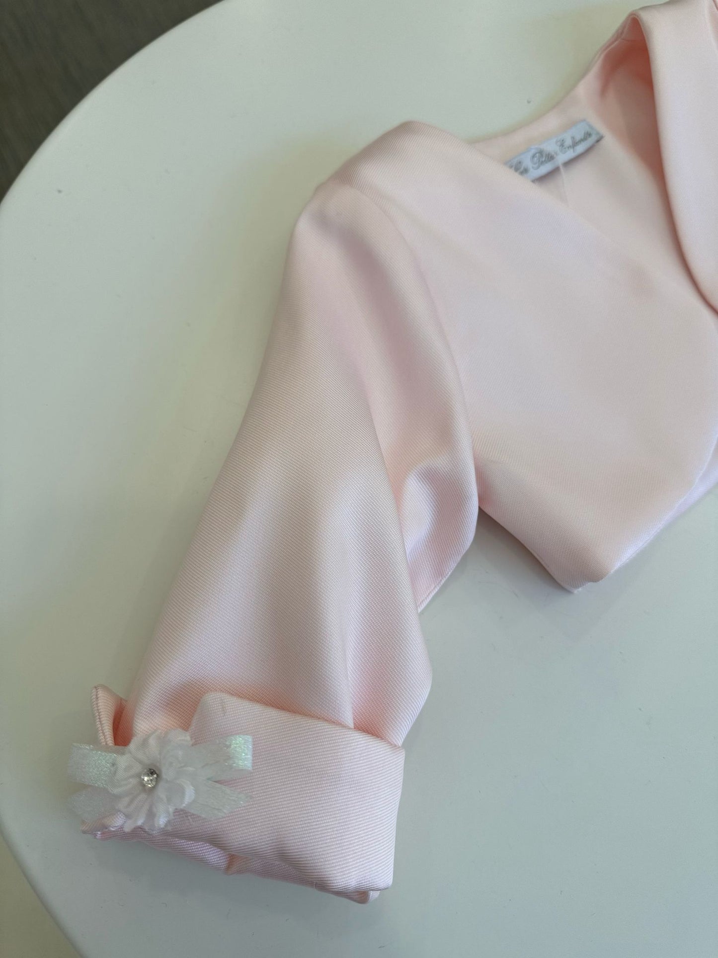 LES PETITES ENFANTES - bolerino cerimonia rosa cerimonia est 25 b - GIRL