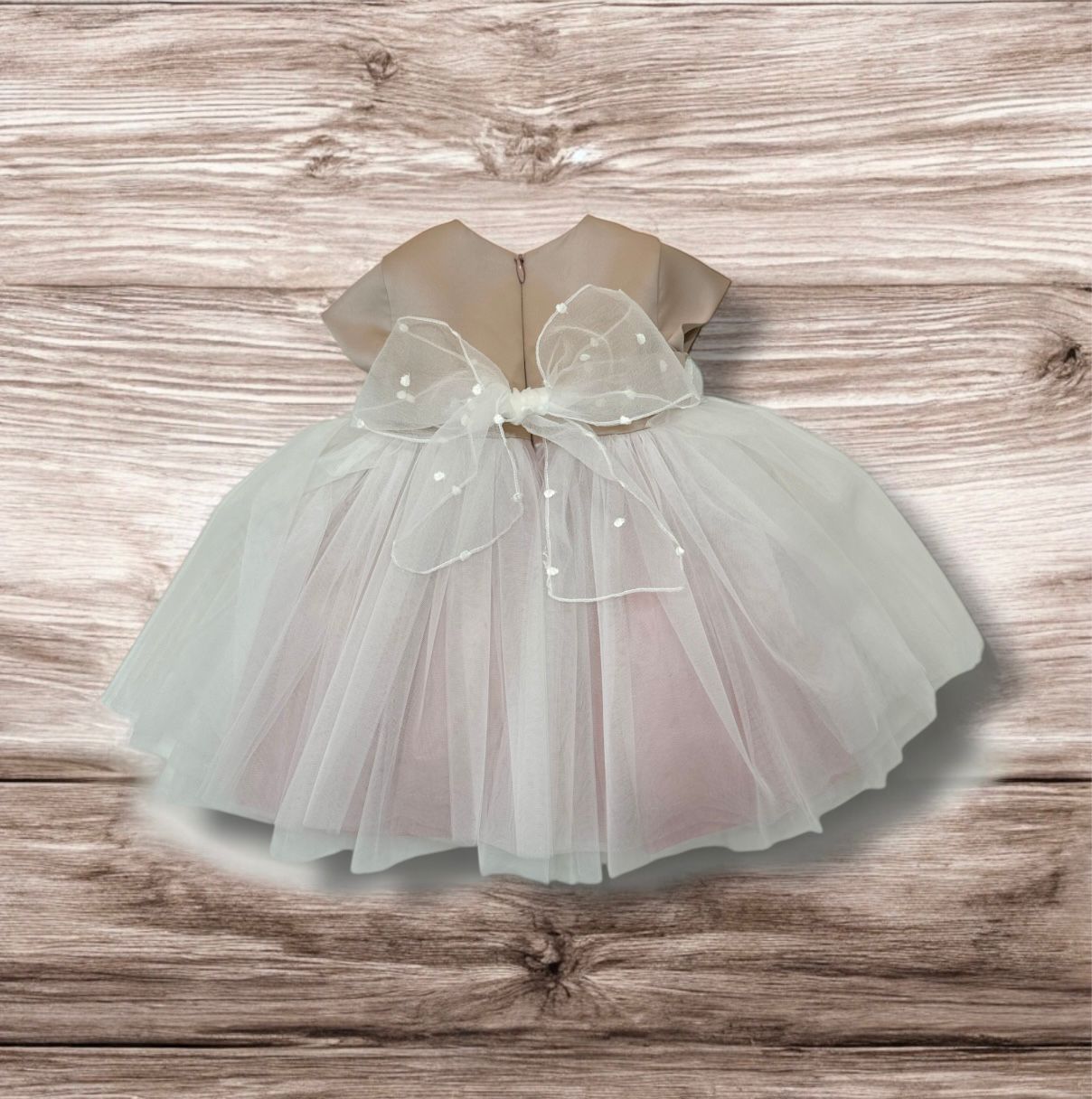 MARLU' - abito tulle e fiori cerimonia abbigliamento est 25 - GIRL