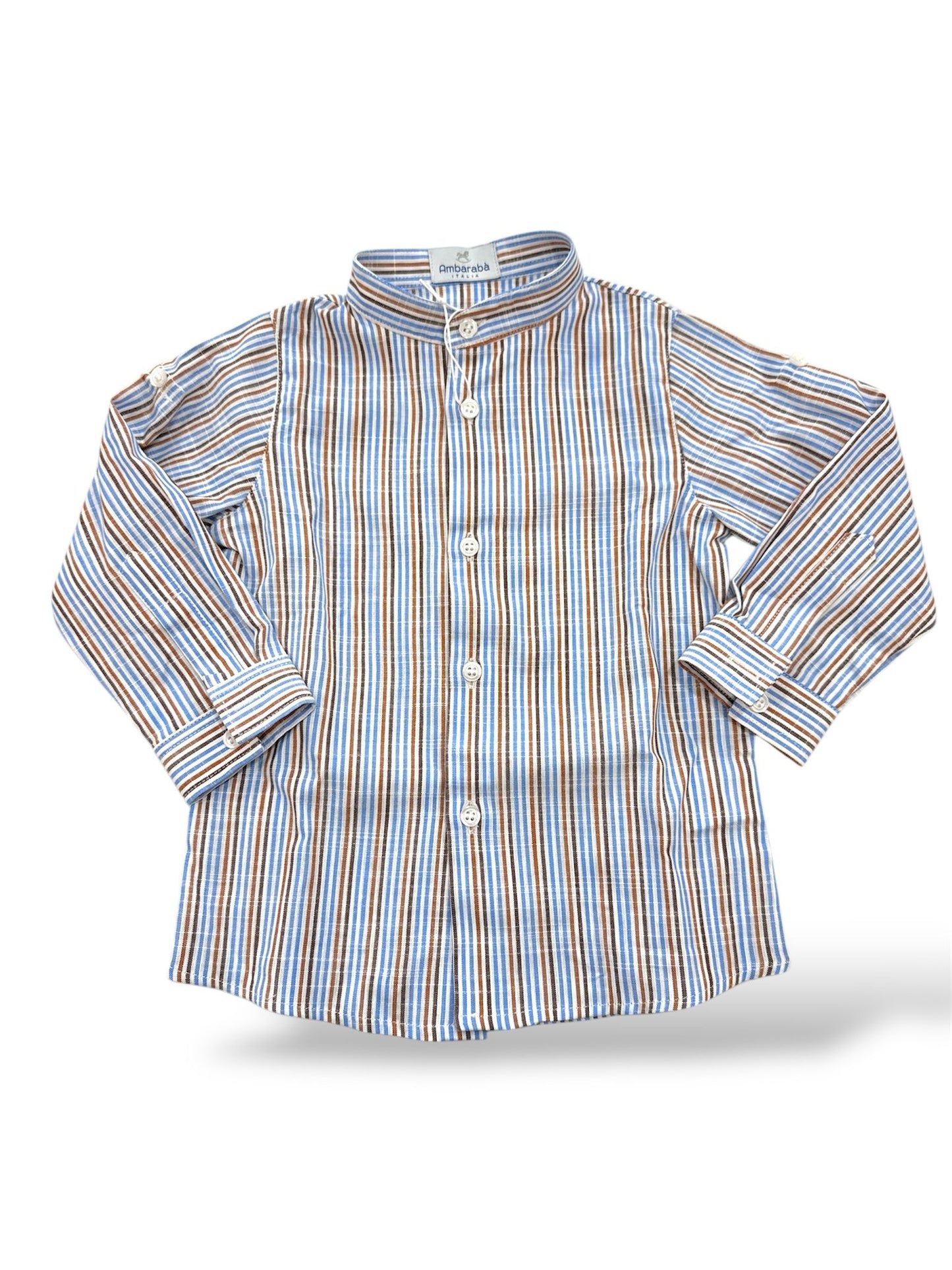 AMBARABA' - camicia righine abbigliamento est 25 b - BOY