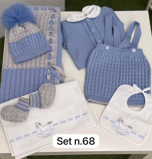 MARLU' - set lenzuola (set n. 68) corredino invernale 25/26 - BOY