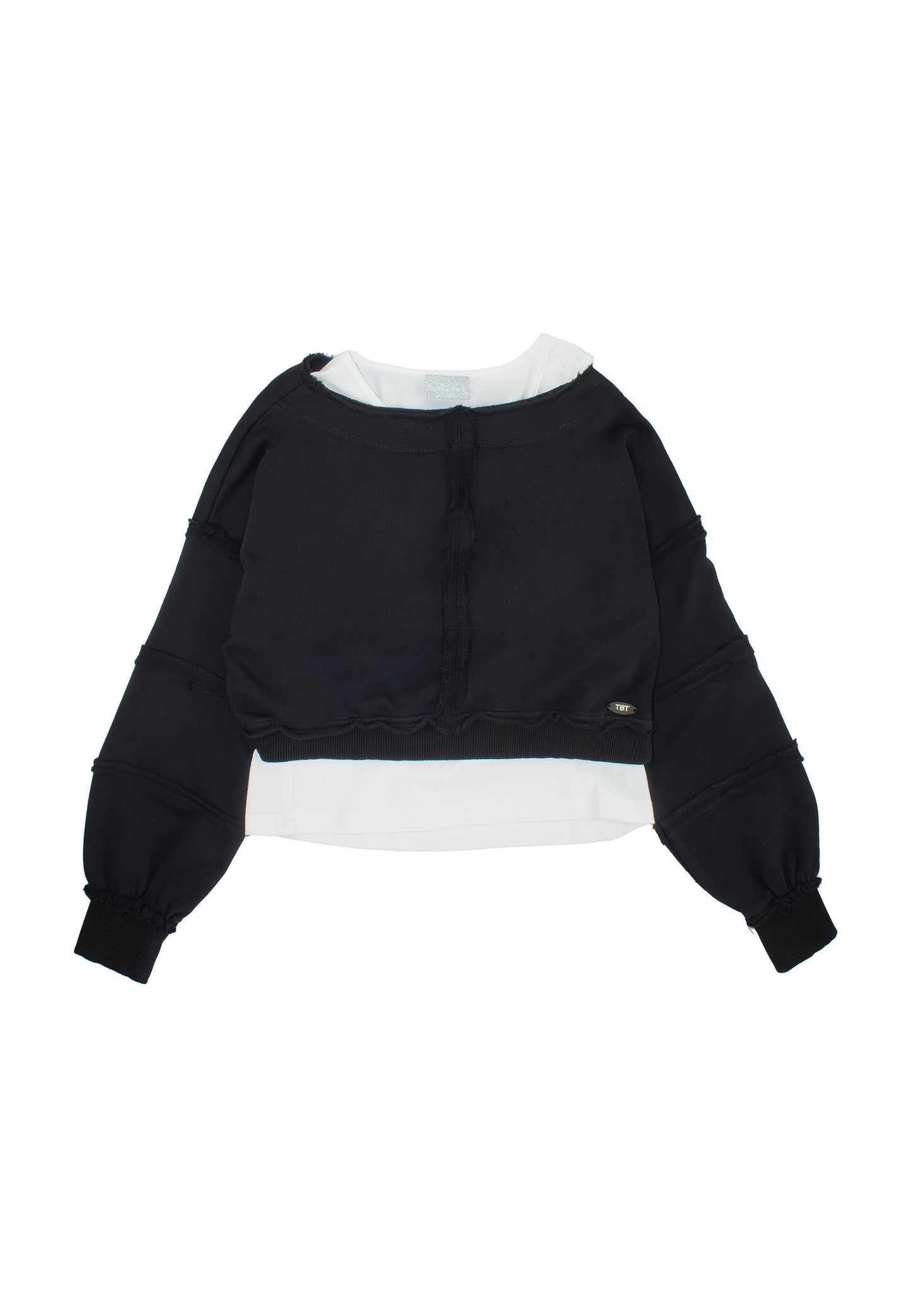 TO BE TOO - felpa con canotta abbigliamento invernale 25/26 j - GIRL