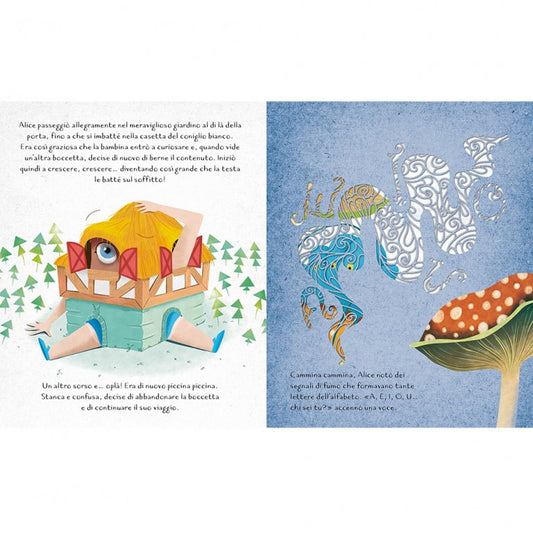 SASSI - fiabe intagliate "ALICE NEL PAESE DELLE MERAVIGLIE" giocattoli - UNISEX