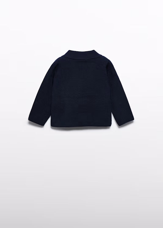 ABEL & LULA - cardigan blu abbigliamento invernale 25/26 b - BOY