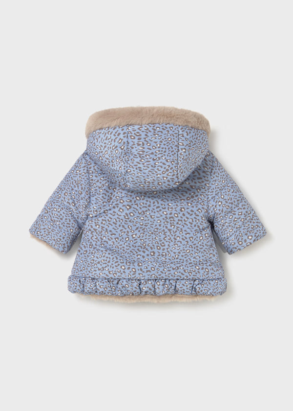 MAYORAL - giubotto reversibile azzurro abbigliamento invernale 25/26 b - GIRL