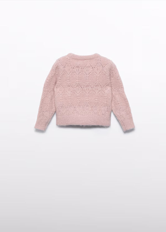 ABEL & LULA - maglione rosa abbigliamento invernale 25/26 b - GIRL