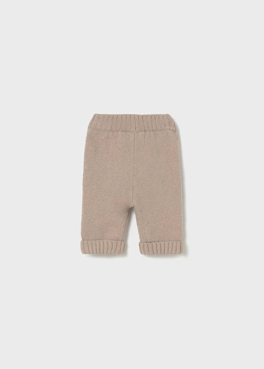 MAYORAL - pantalone morbido neonato beige abbigliamento invernale 25/26 b - BOY