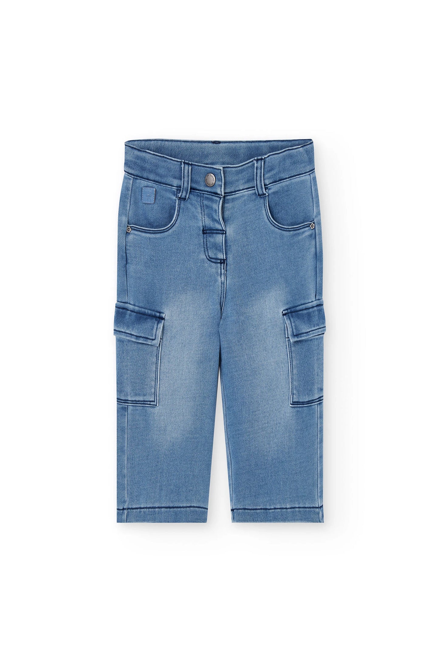 BOBOLI - jeans cargo abbigliamento invernale bj - GIRL