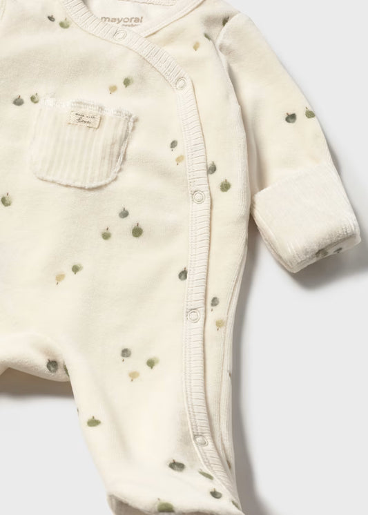 MAYORAL - tutina ciniglia ceramica neonato corredino invernale 25/26 - UNISEX