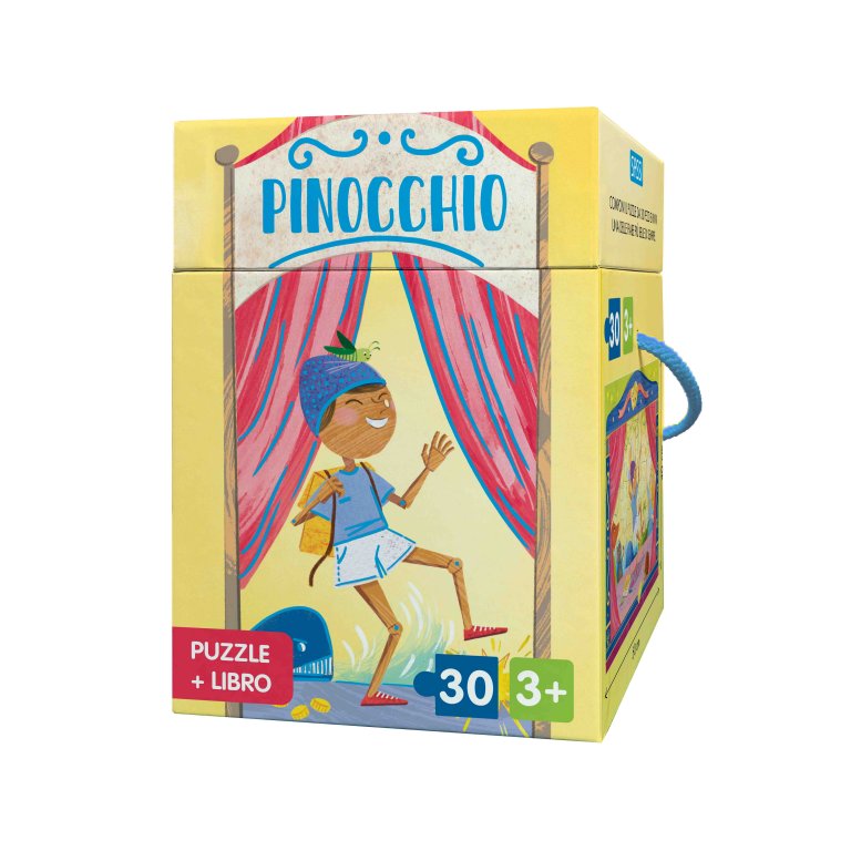 SASSI - puzzle+libro "pinocchio" giocattoli - UNISEX