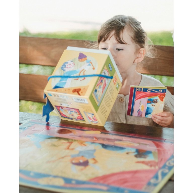 SASSI - puzzle+libro "pinocchio" giocattoli - UNISEX