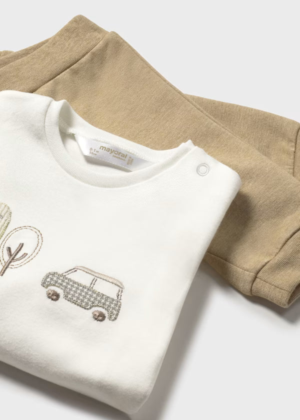 MAYORAL - tuta 3 pz beige abbigliamento invernale 25/26 b - BOY