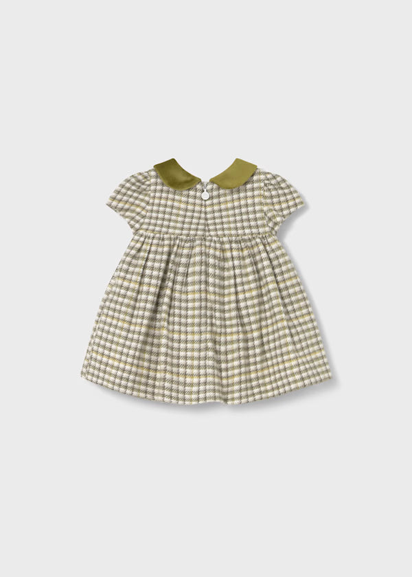 MAYORAL - vestitino quadri verde abbigliamento invernale 25/26 b - GIRL
