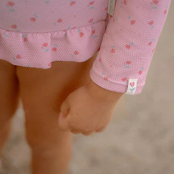 LITTLE DUTCH - costume intero manica lunga con protezione solare summer - GIRL