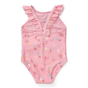 LITTLE DUTCH - costume intero conchiglie summer - GIRL