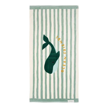 LITTLE DUTCH - telo mare balena summer - BOY