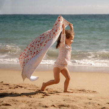 LITTLE DUTCH - telo mare flowers summer - GIRL