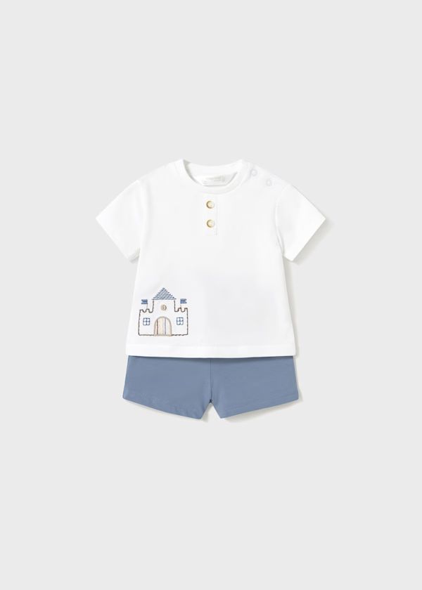 MAYORAL - completo 2 pz castello in jersey abbigliamento est 25 b - BOY