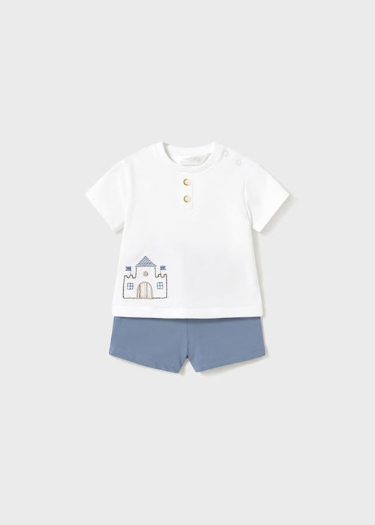 MAYORAL - completo 2 pz castello in jersey abbigliamento est 25 b - BOY