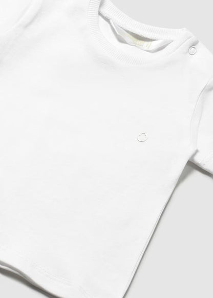 MAYORAL - t-shirt manica corta bianca abbigliamento est 25 b - BOY