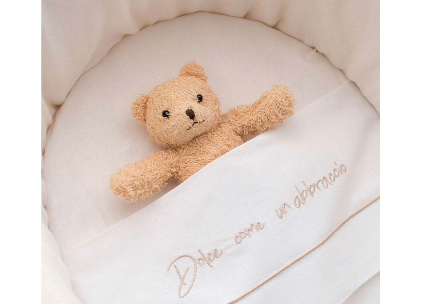 MINIBANDA - set lenzuolino beige